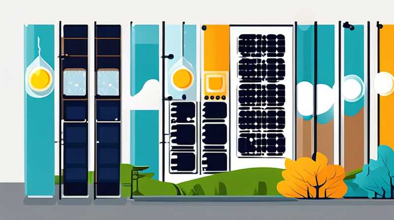 How many watts should I choose for outdoor solar energy?