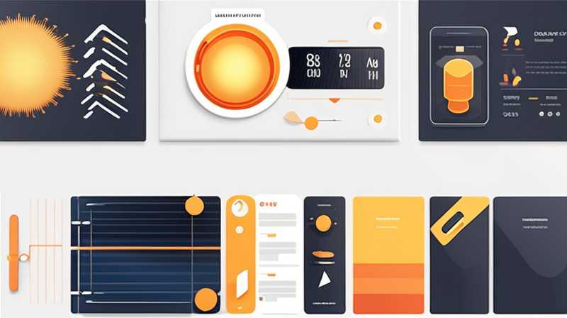 What is the material inside solar energy?