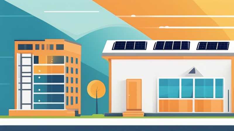 How to deal with solar energy in commercial housing