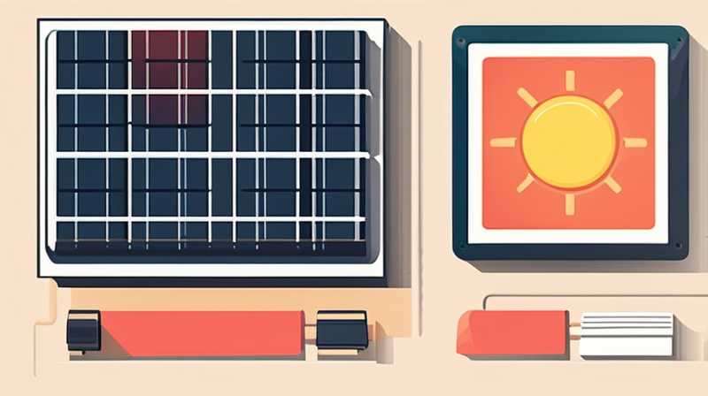 How to connect two solar panels