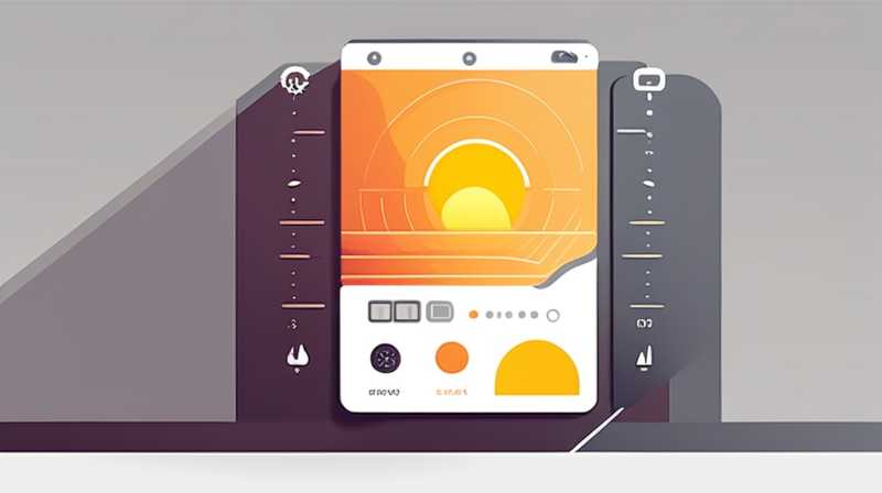 How is solar energy measured?