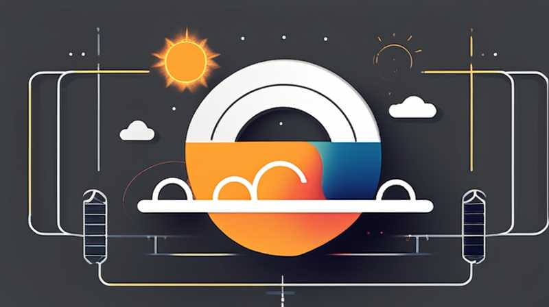 What is the principle of solar double ring rotation?