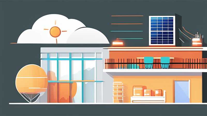 How to use solar energy to generate electricity on the balcony