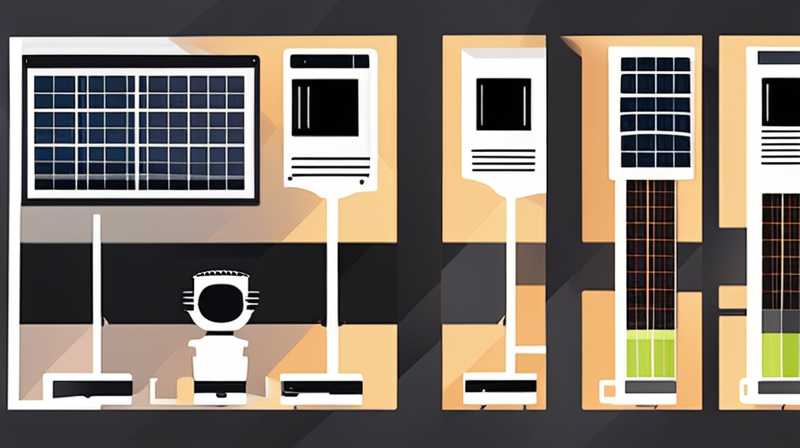 What are the technologies for solar lamp modification?