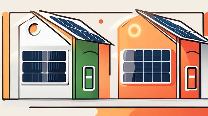 What to do if the solar energy of the rental house is lost