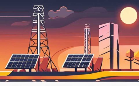 How to drive piles at solar power construction site