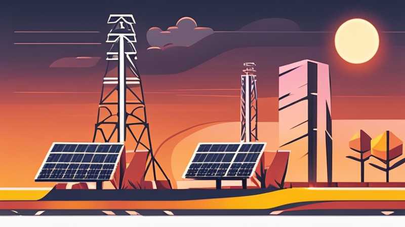 How to drive piles at solar power construction site