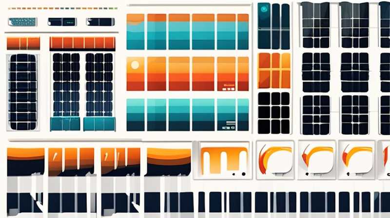 What are the components of solar energy?