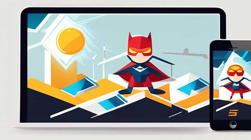 How can a superhero get solar energy?