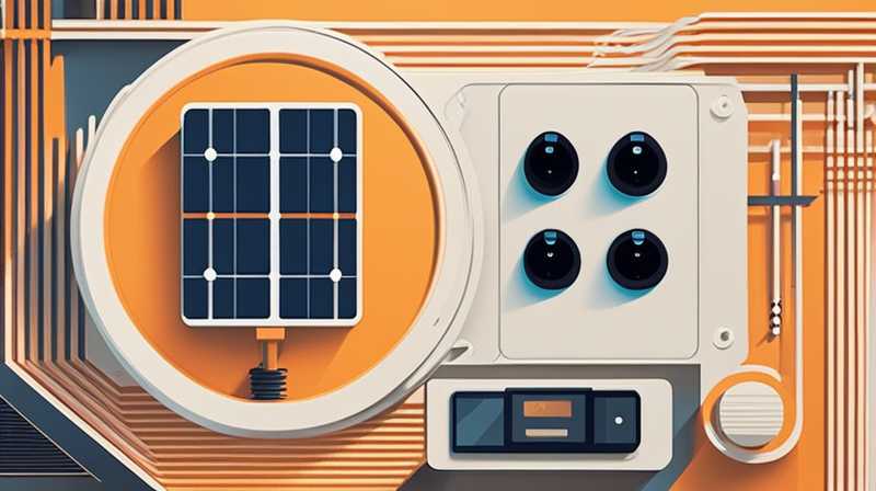 What is the voltage of solar power combination?