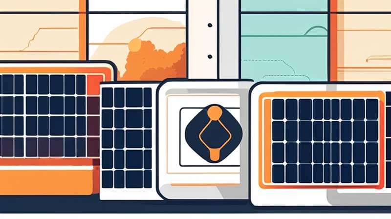 How to distinguish positive and negative photovoltaic solar energy