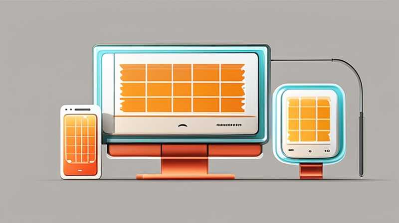 How to use the solar monitor booster