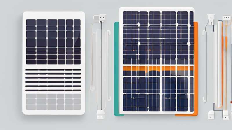 What wires do I need to connect to install solar energy?