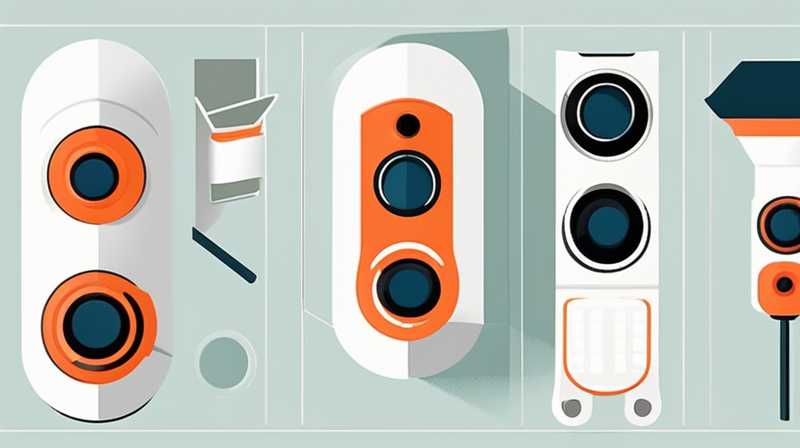 How to disassemble the solar powered surveillance camera