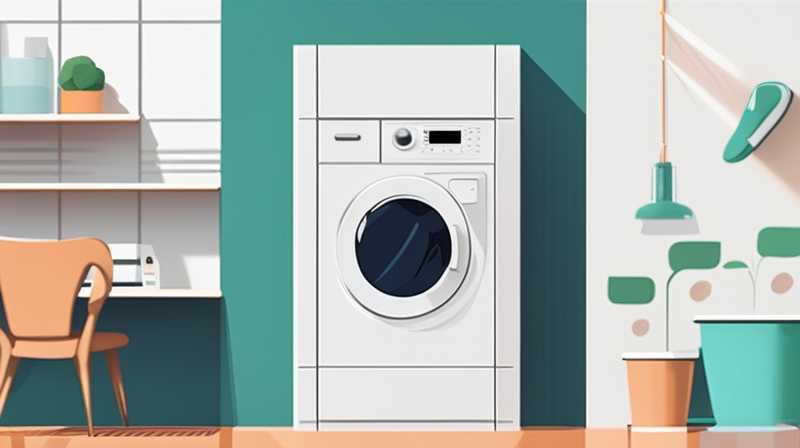 How to install a laundry cabinet with solar energy