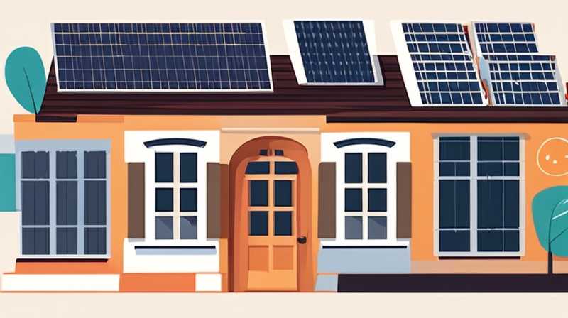 How to install solar lights in old tile houses