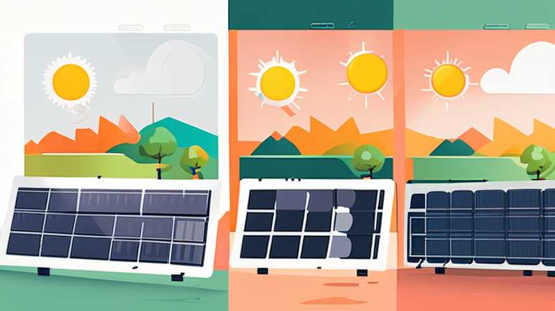 How to match solar panels with outdoor lights