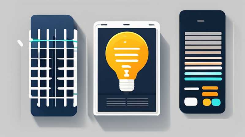 Where is the power cord for the solar light bulb?