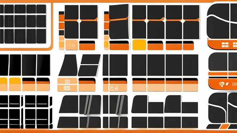 How much does 100 square meters of solar panel materials cost?