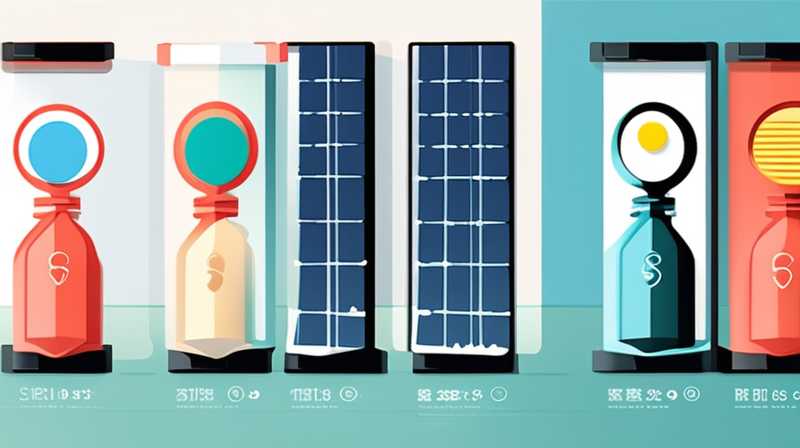 How many watts are solar lights in China?