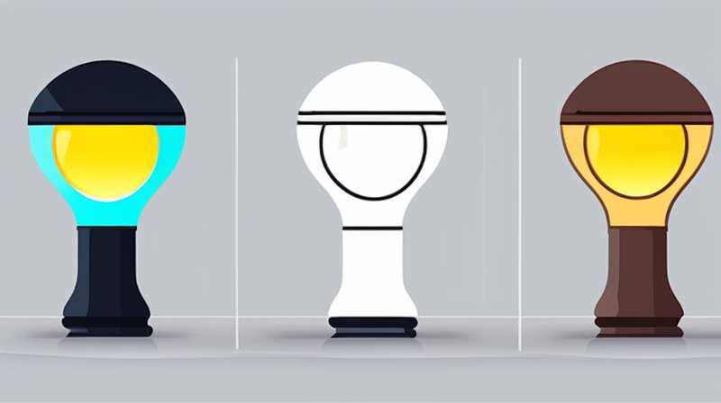 How to identify the watt of LED solar lamp head