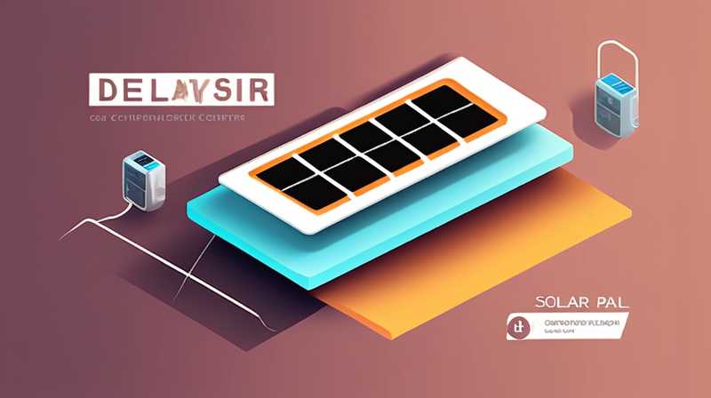 How much electricity does a 2 square meter solar panel generate?