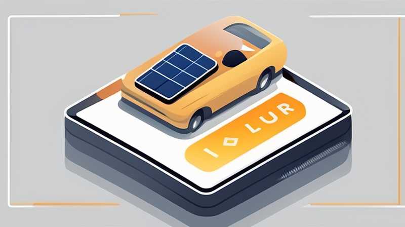 How to install solar light bulbs on electric vehicles