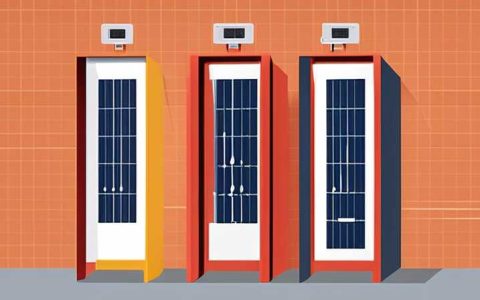 What does wall mounted solar 100L mean?