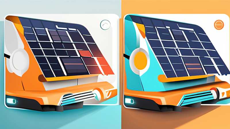 What does a solar powered motor look like?