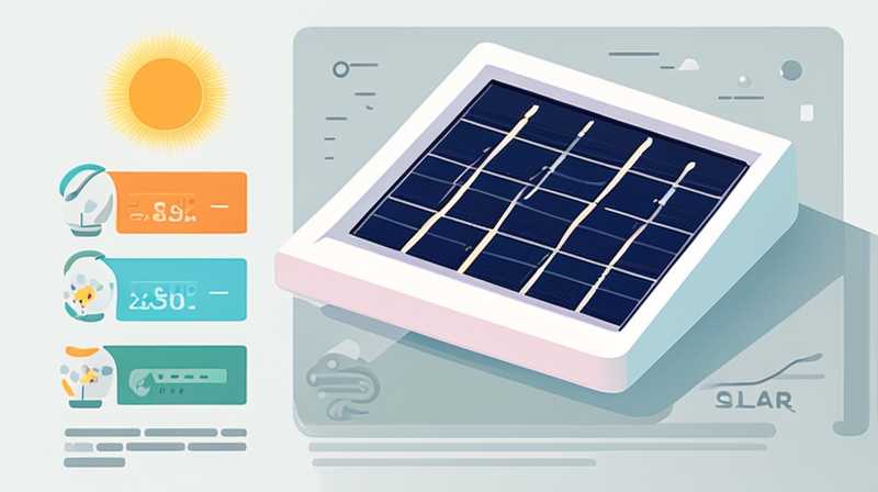 How to check solar power generation