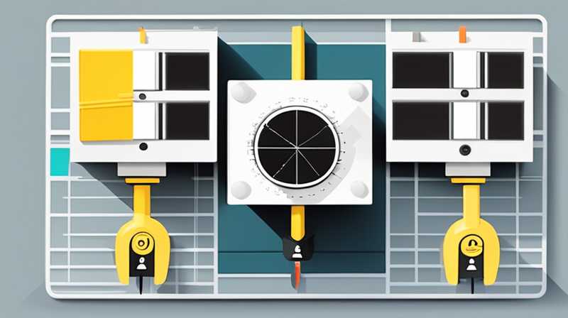 How to disassemble the solar air outlet