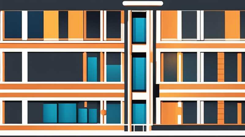 How to place solar panels on high floors