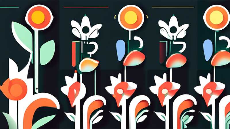 What kind of flower is the solar-powered rotating flower?