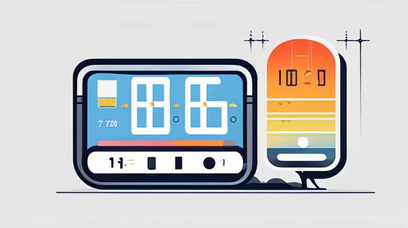 How to use solar energy meter in winter