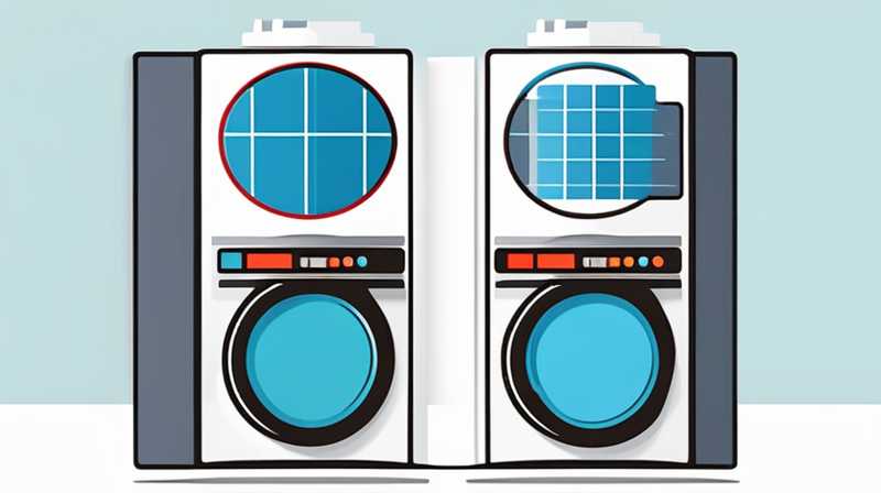 How to connect solar energy to washing machine