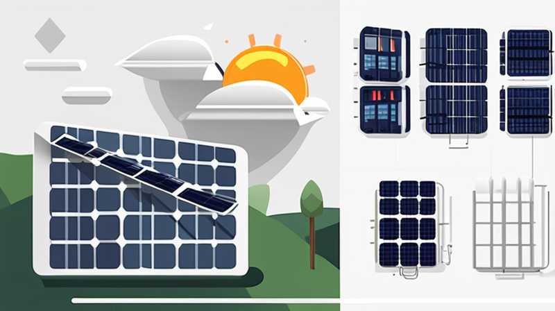 How to describe internal damage to solar panels