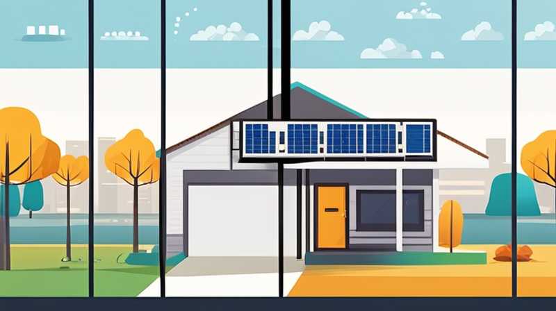 How to record the solar energy provided as a gift when selling a house