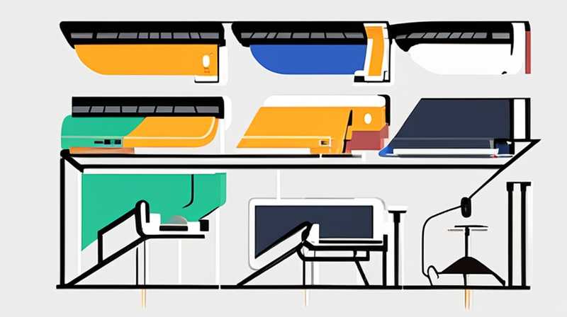How to disassemble and assemble a portable solar wind lamp