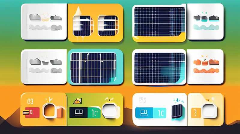 What does solar energy 5v6w mean