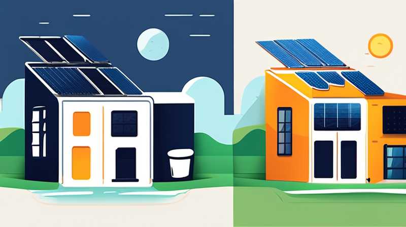 How much does a solar bucket cost for a building?