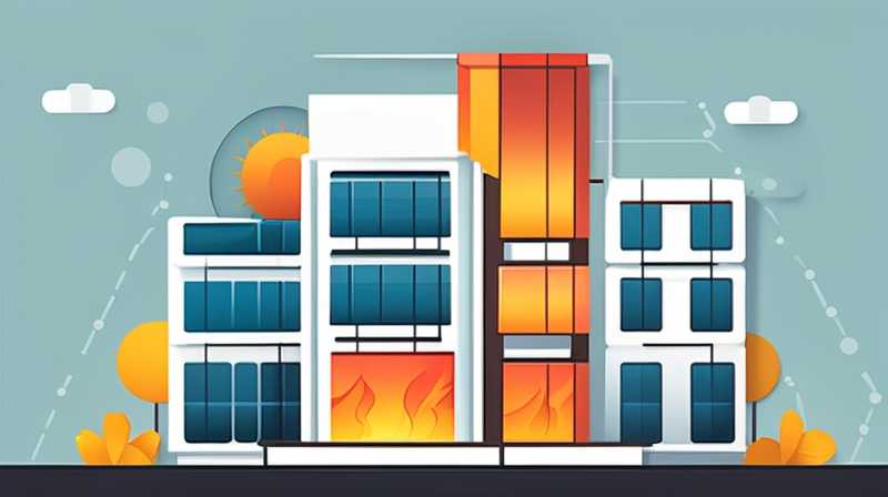 How to use solar energy to heat a building