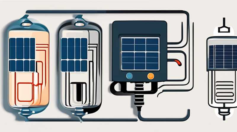 How to check the solar solenoid valve