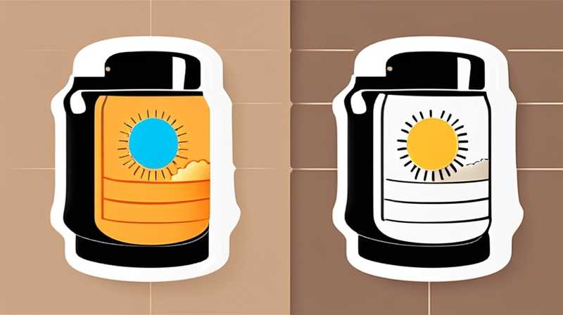 How to repair a solar thermos barrel