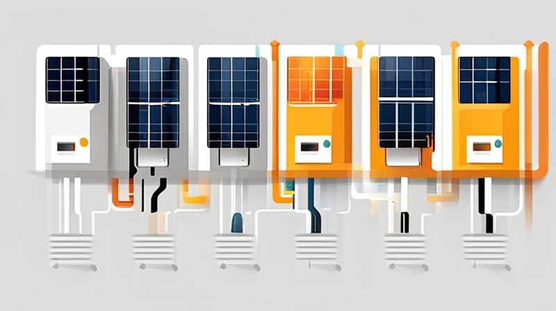 How to connect solar energy wire tube diagram