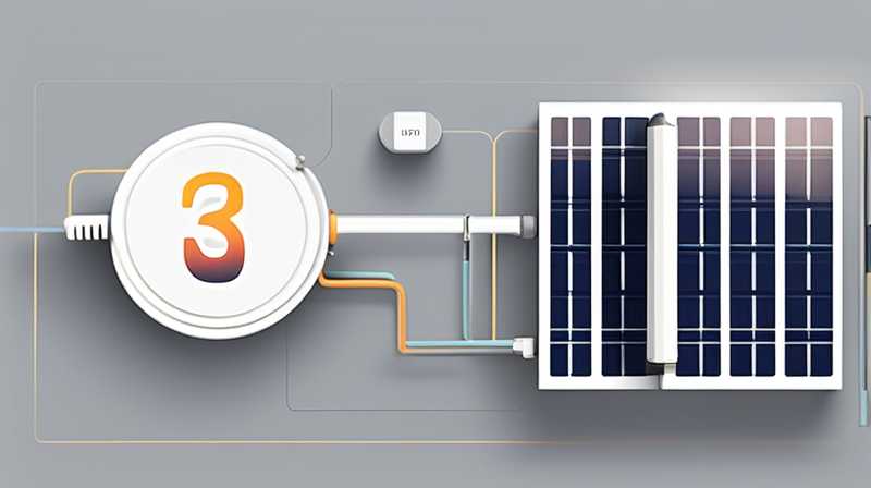 How much does a 5-meter solar extension cable cost?