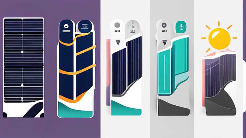 How many volts should a solar cell use?