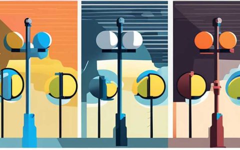 How many types of solar street lights are there?