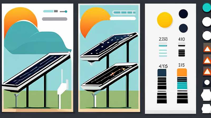 How many watts of solar lights are installed in the UK