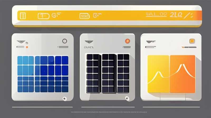 How many volts is good for solar yellow flashing light