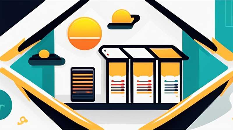 How to connect solar energy to battery